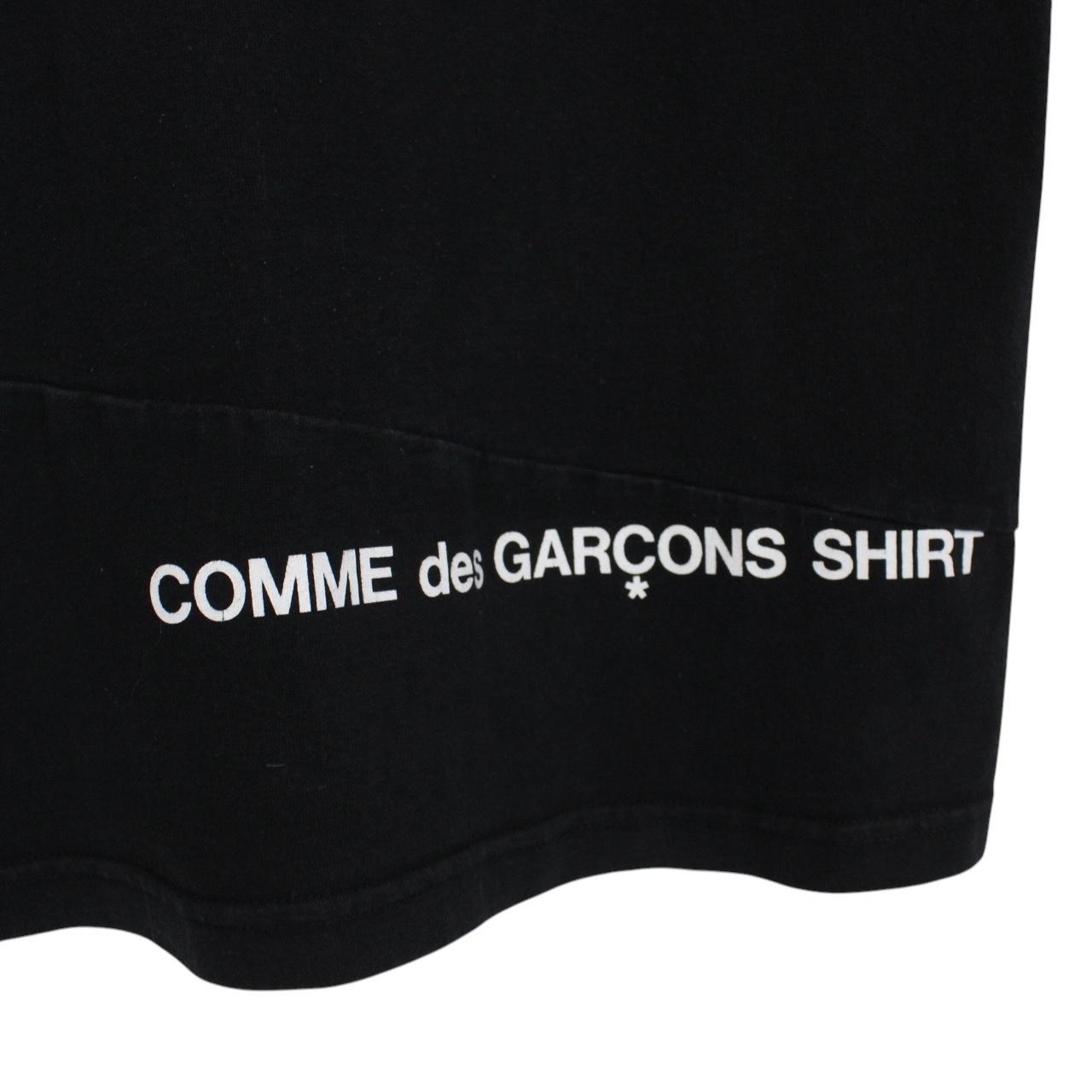 Supreme x Comme des Garçons 2018 Black and White Box Logo Short Sleeve T-Shirt