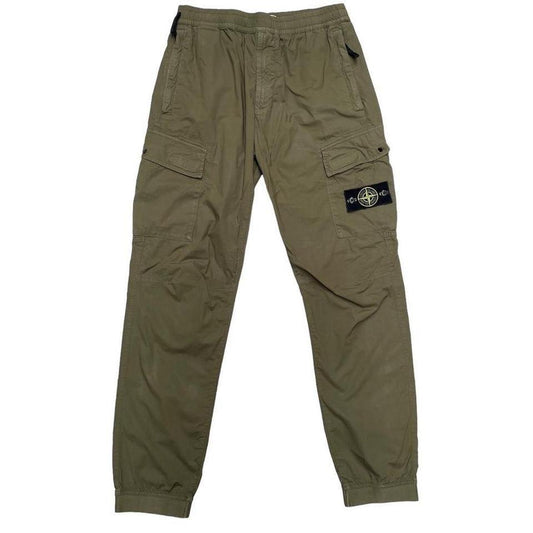 Stone Island AW 2020 Green RE-T Fit Cargo Trousers