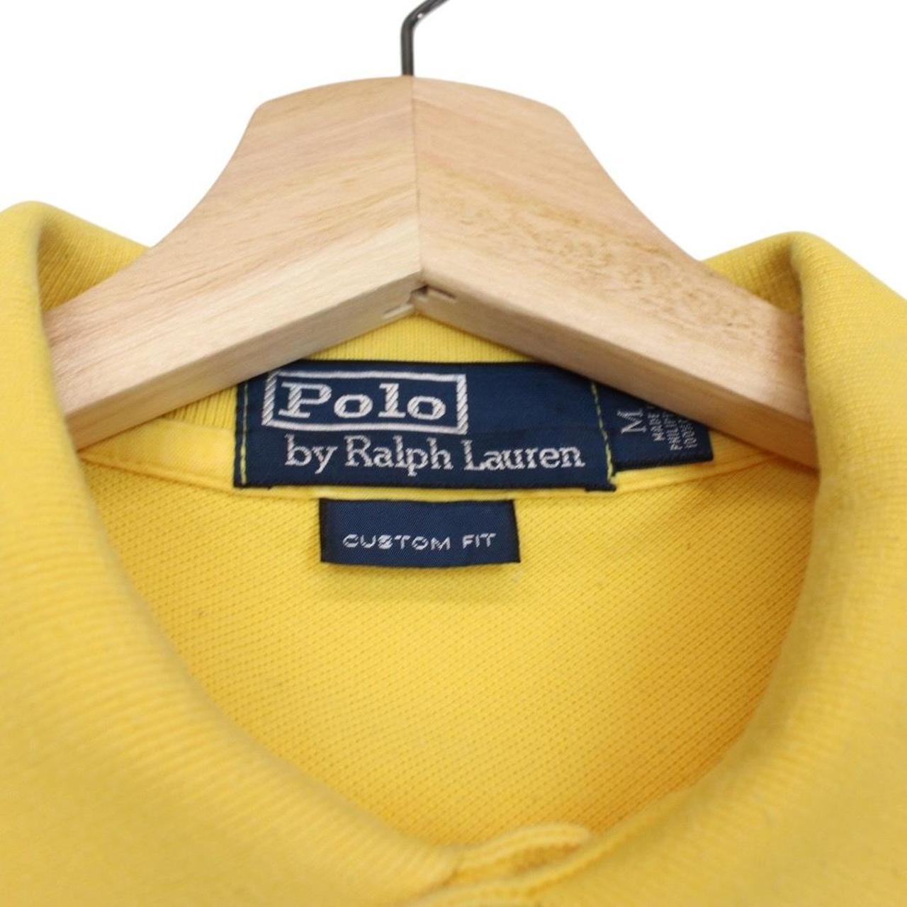 Polo Ralph Lauren Yellow Short Sleeve Cotton Polo Shirt