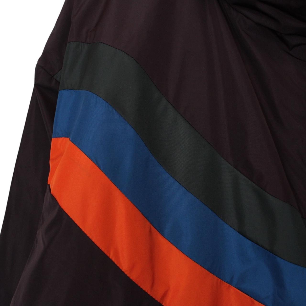 Dries Van Noten x Verner Panton Burgundy Full Zip Windbreaker Jacket