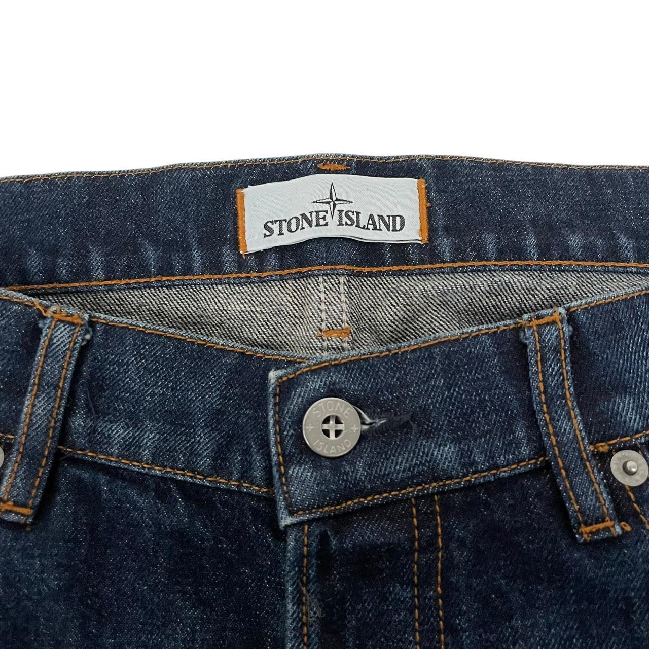 Stone Island AW 2018 Navy Blue Slim Fit Denim Jeans