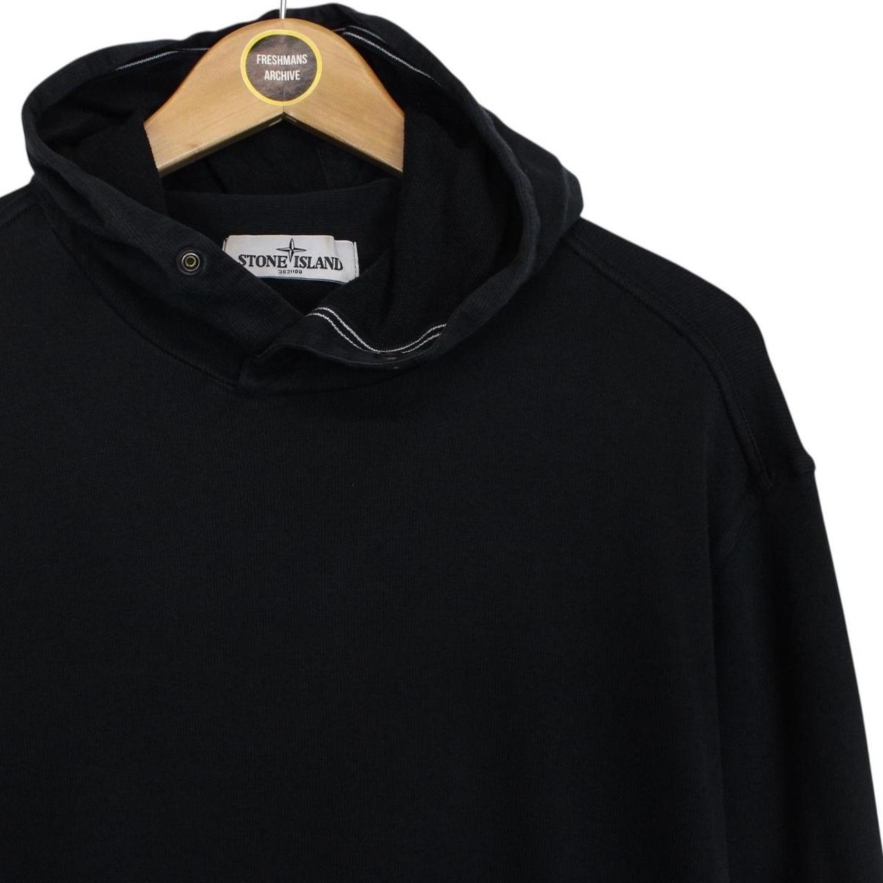 Stone Island SS 2013 Black Cotton Hoodie Jumper