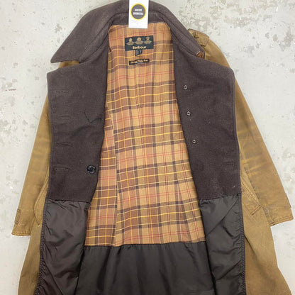 Barbour Regiment Dark Brown Wax Coat