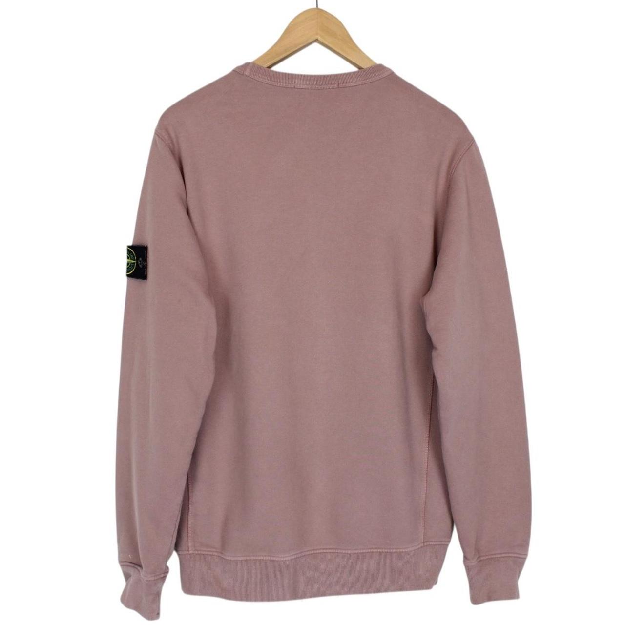 Stone Island AW 2018 Pink Cotton Sweatshirt Jumper