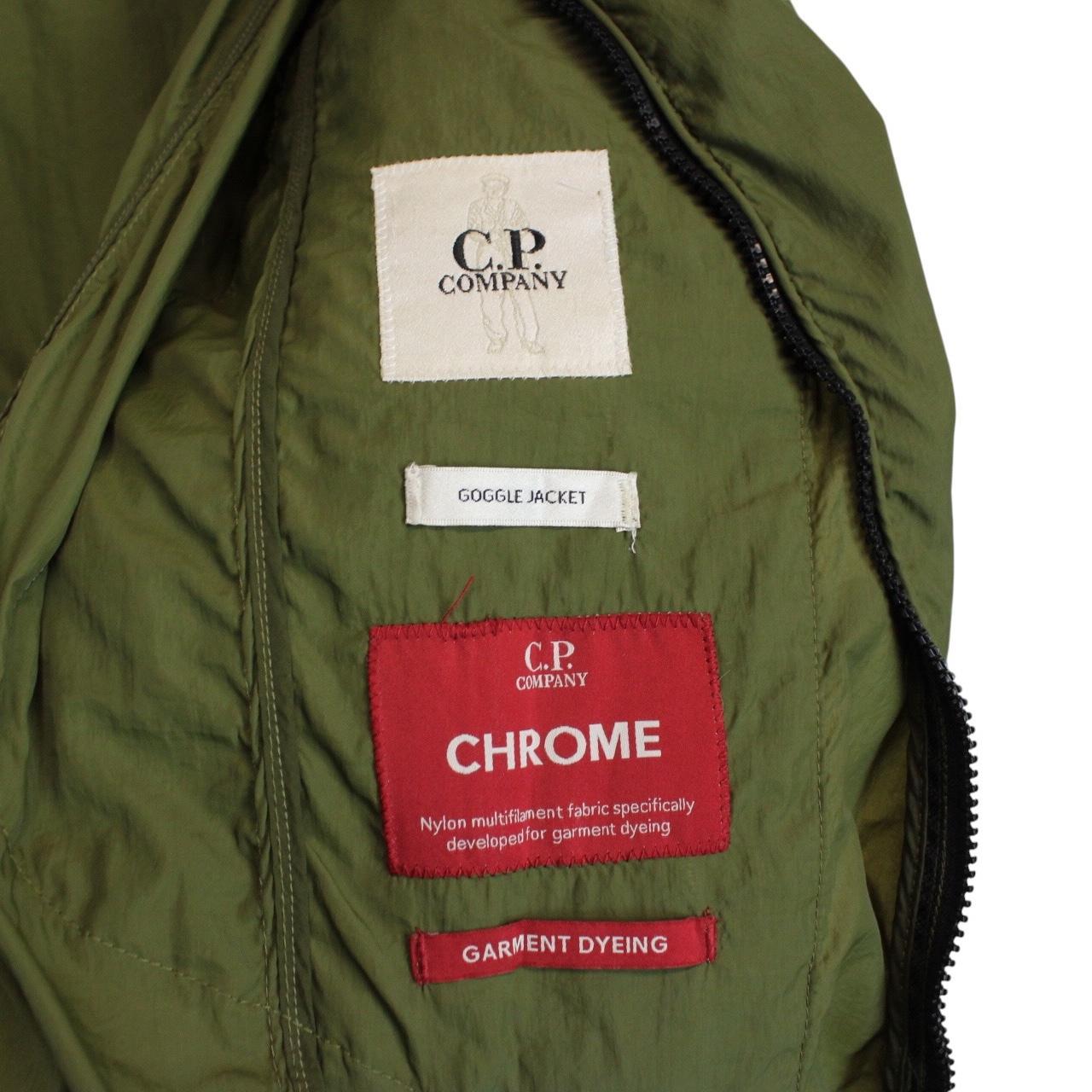 CP Company Green Full Zip Chrome Jacket