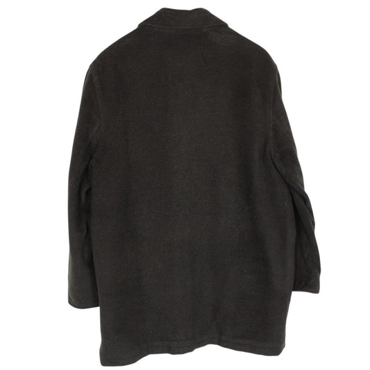 Vintage 90s Burberry Khaki Green Nova Check Lined Fleece Jacket