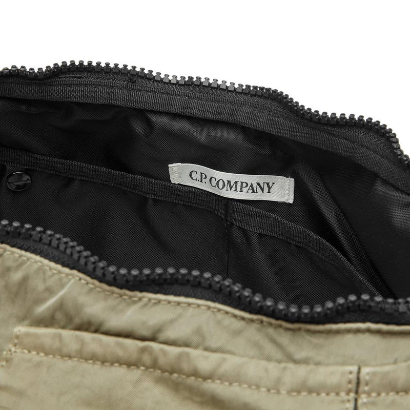 CP Company Sage Green Lens Nylon Utility Pack Crossbody Bag