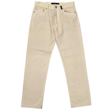 Vintage Stone Island AW 2001 Beige Straight Leg Fit Denim Jeans