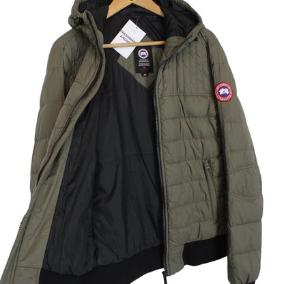 Canada Goose Military Green Cabri Hooded Down Jacket