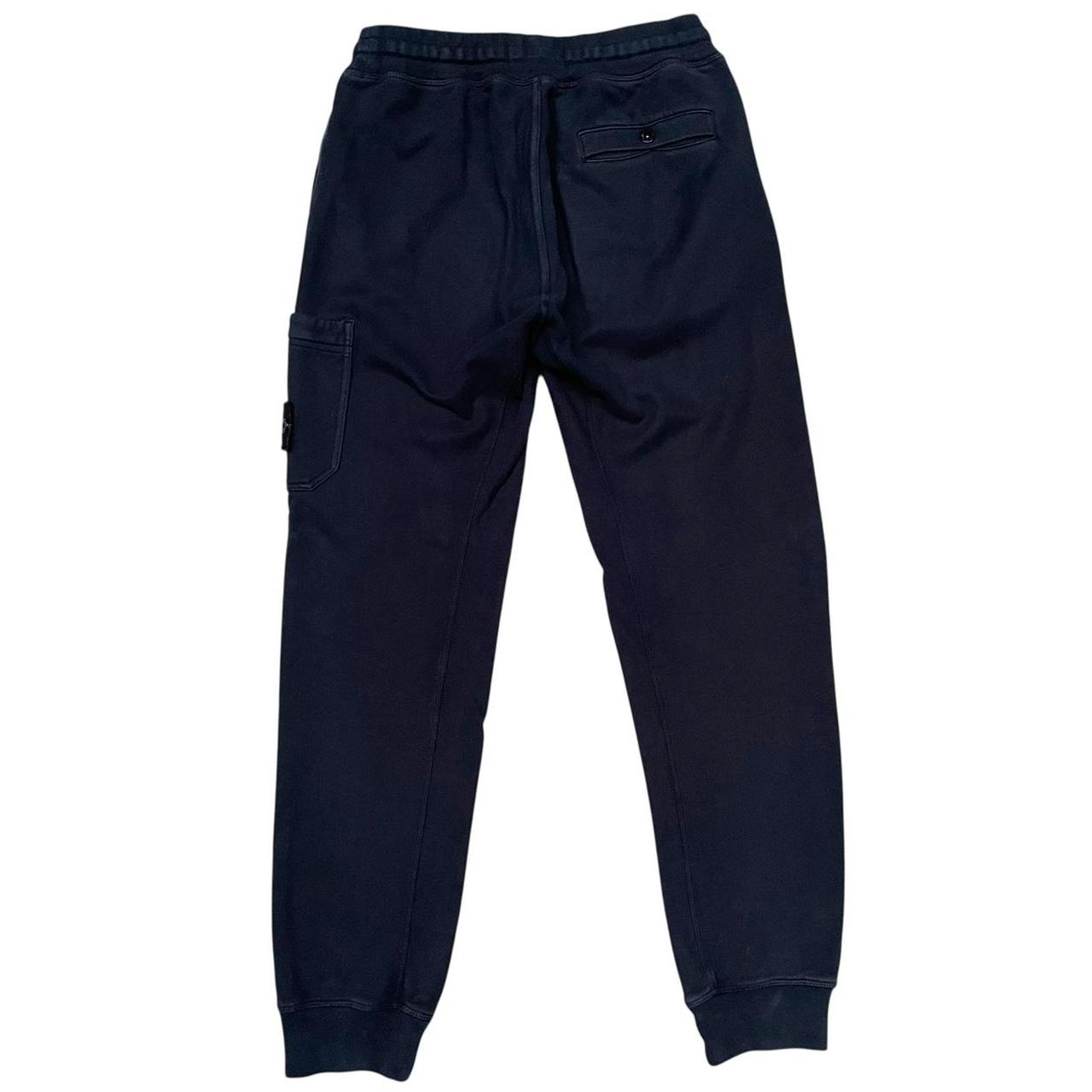 Stone Island AW 2016 Navy Blue Cotton Tracksuit Bottoms / Joggers