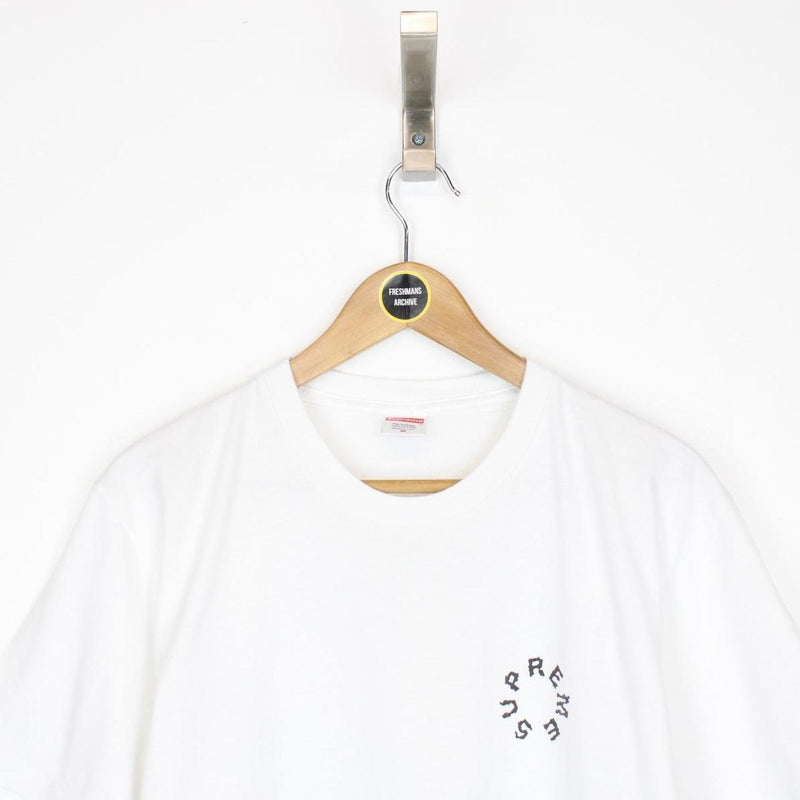 Supreme 2020 Marble White and Multicoloured Short Sleeve T-Shirt