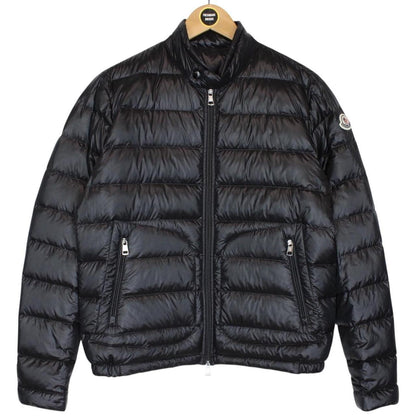 Moncler Acorus Black Longue Saison Quilted Down Jacket