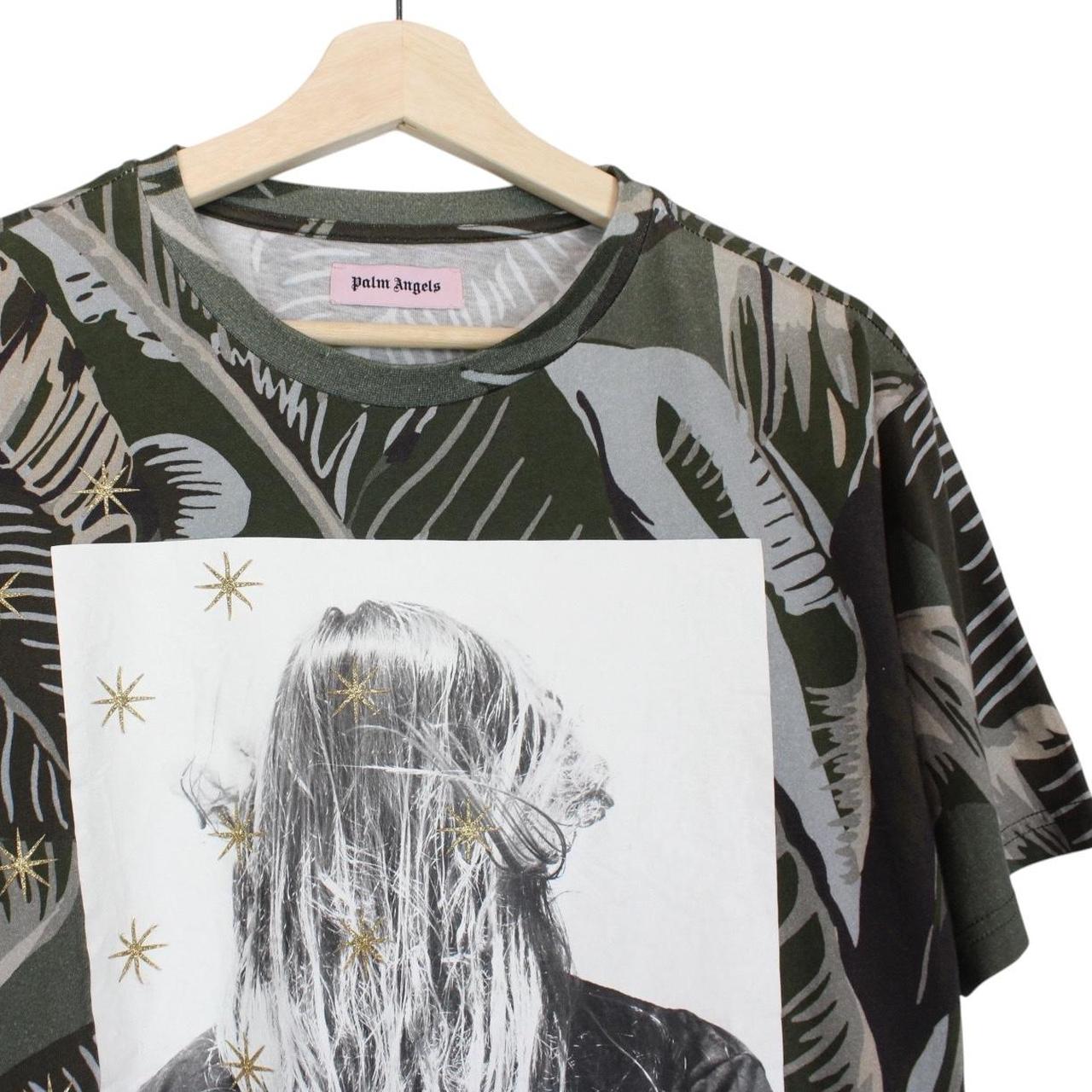 Palm Angels Multicoloured Logo Print Short Sleeve T-Shirt