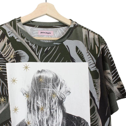Palm Angels Multicoloured Logo Print Short Sleeve T-Shirt