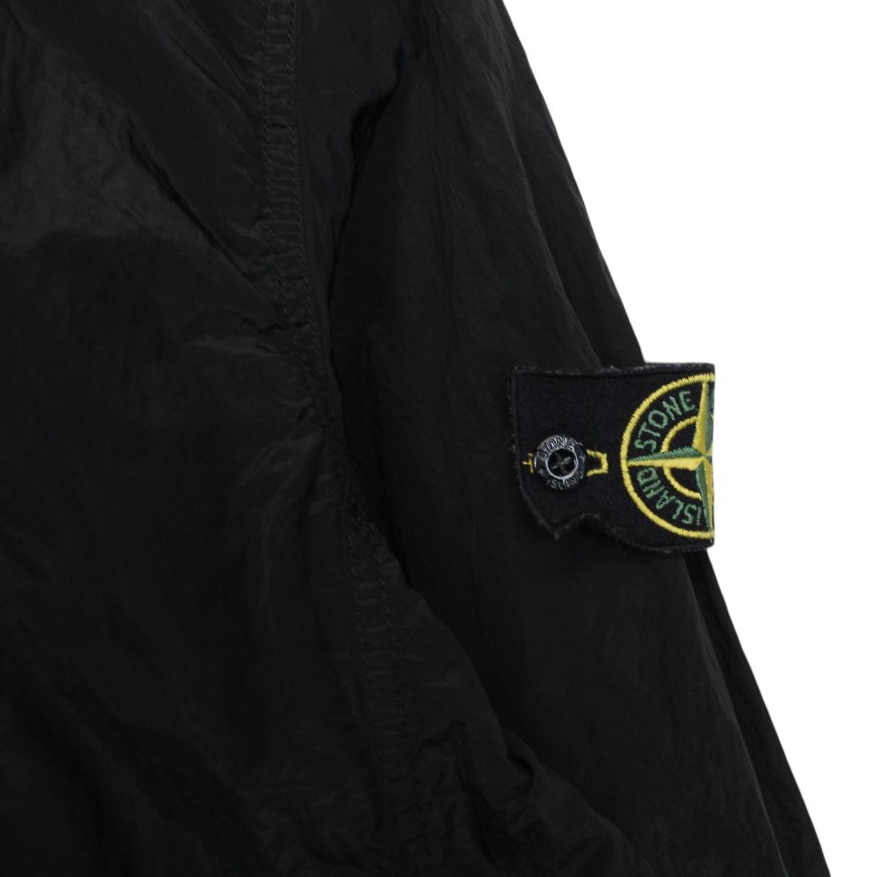 Stone Island SS 2018 Black Full Zip Nylon Metal Overshirt Jacket