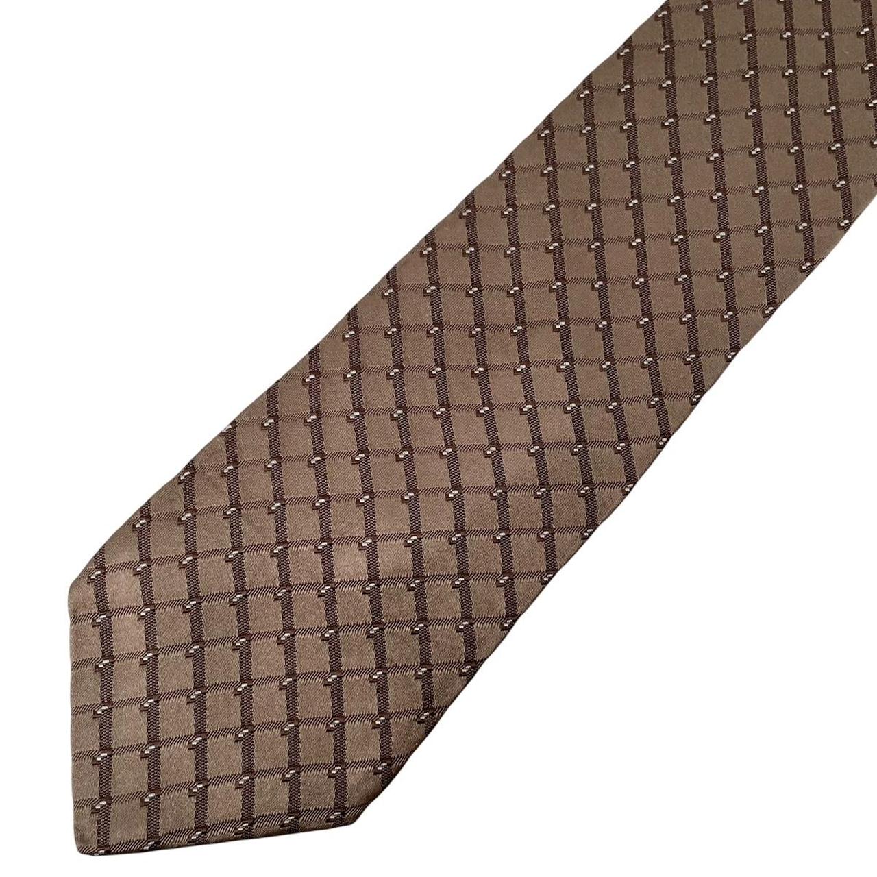 Vintage DKNY Brown Silk Tie
