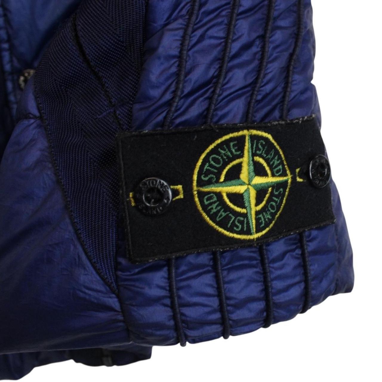 Stone Island AW 2012 Blue Garment Dyed 26 GR x SQM_N Down Gilet