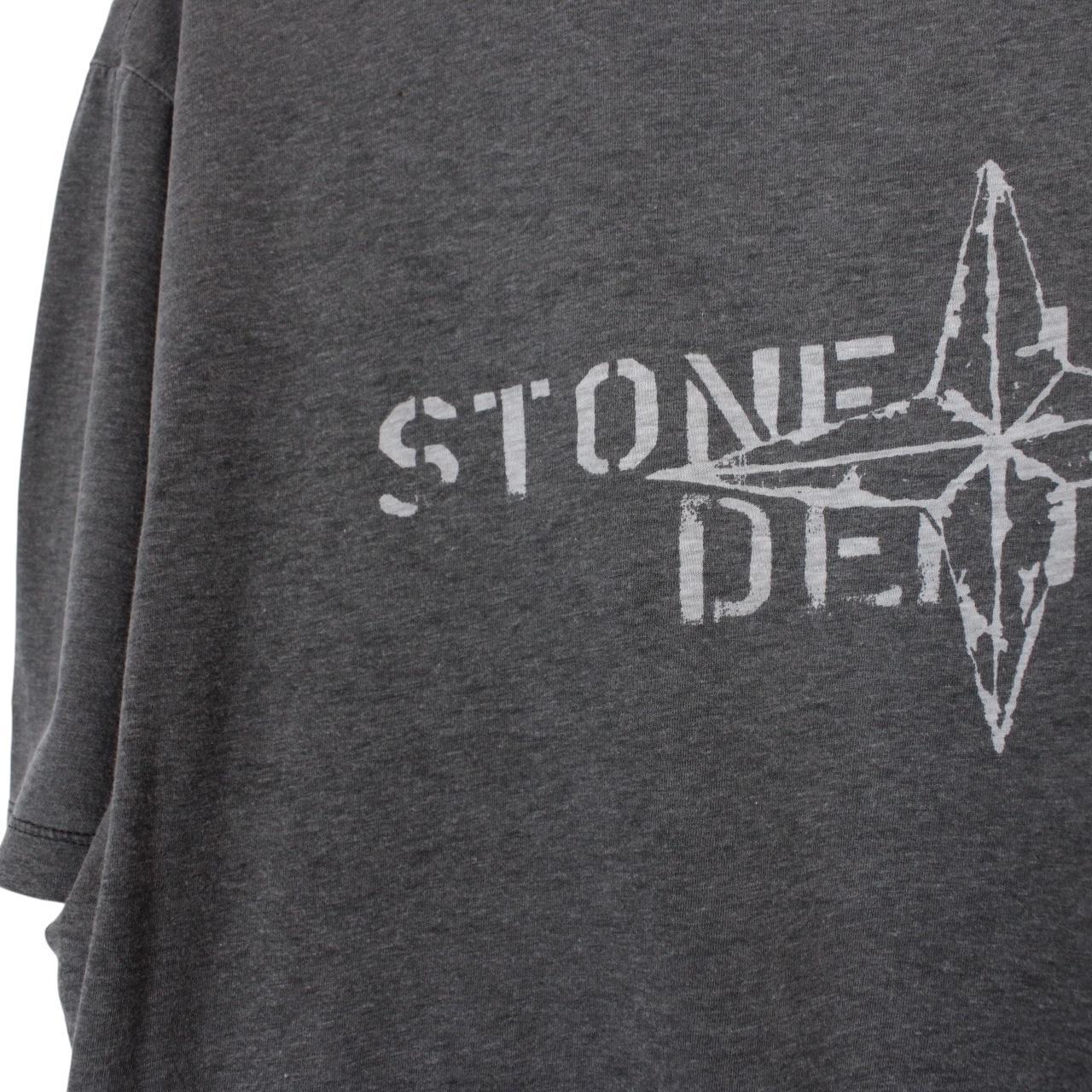 Vintage Stone Island SS 2007 Dark Grey Short Sleeve Cotton T-Shirt