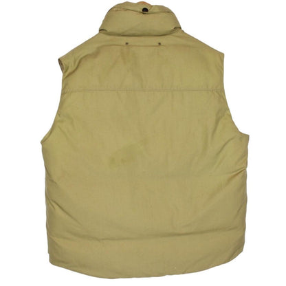 Vintage CP Company AW 2001 Tan Brown Nylon Piuma Doca Down Gilet