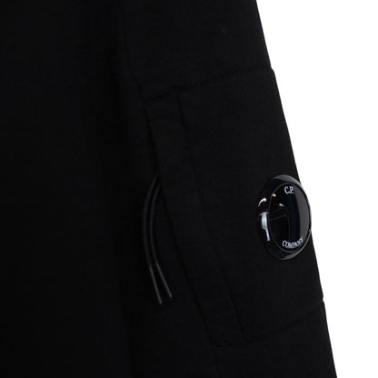 CP Company Black Cotton Lens Sweatshirt Jumper