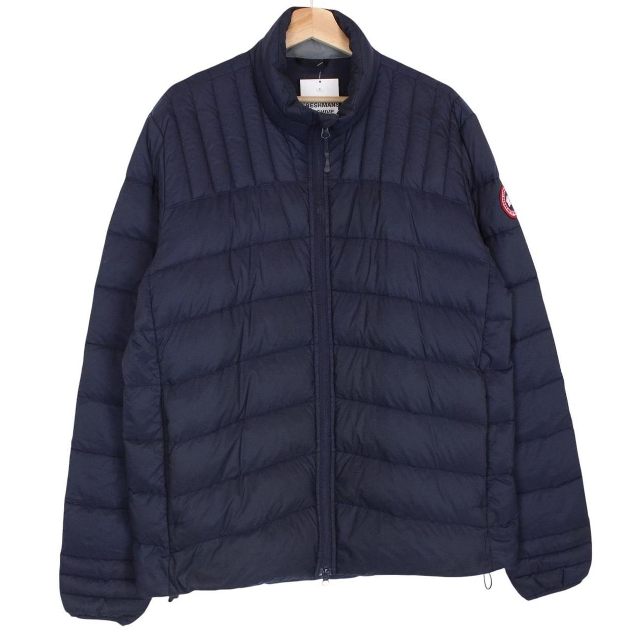 Canada Goose Navy Blue Brookvale Nylon Down Jacket