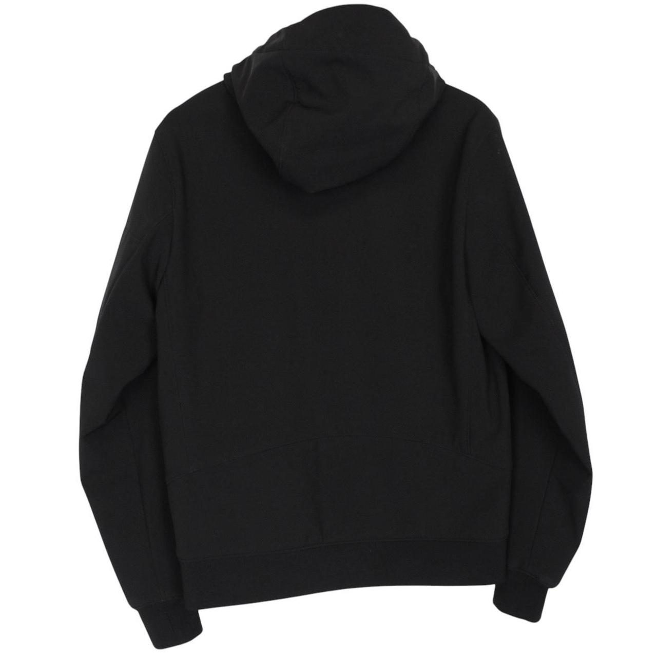CP Company Black Full Zip Soft Shell Goggle Jacket