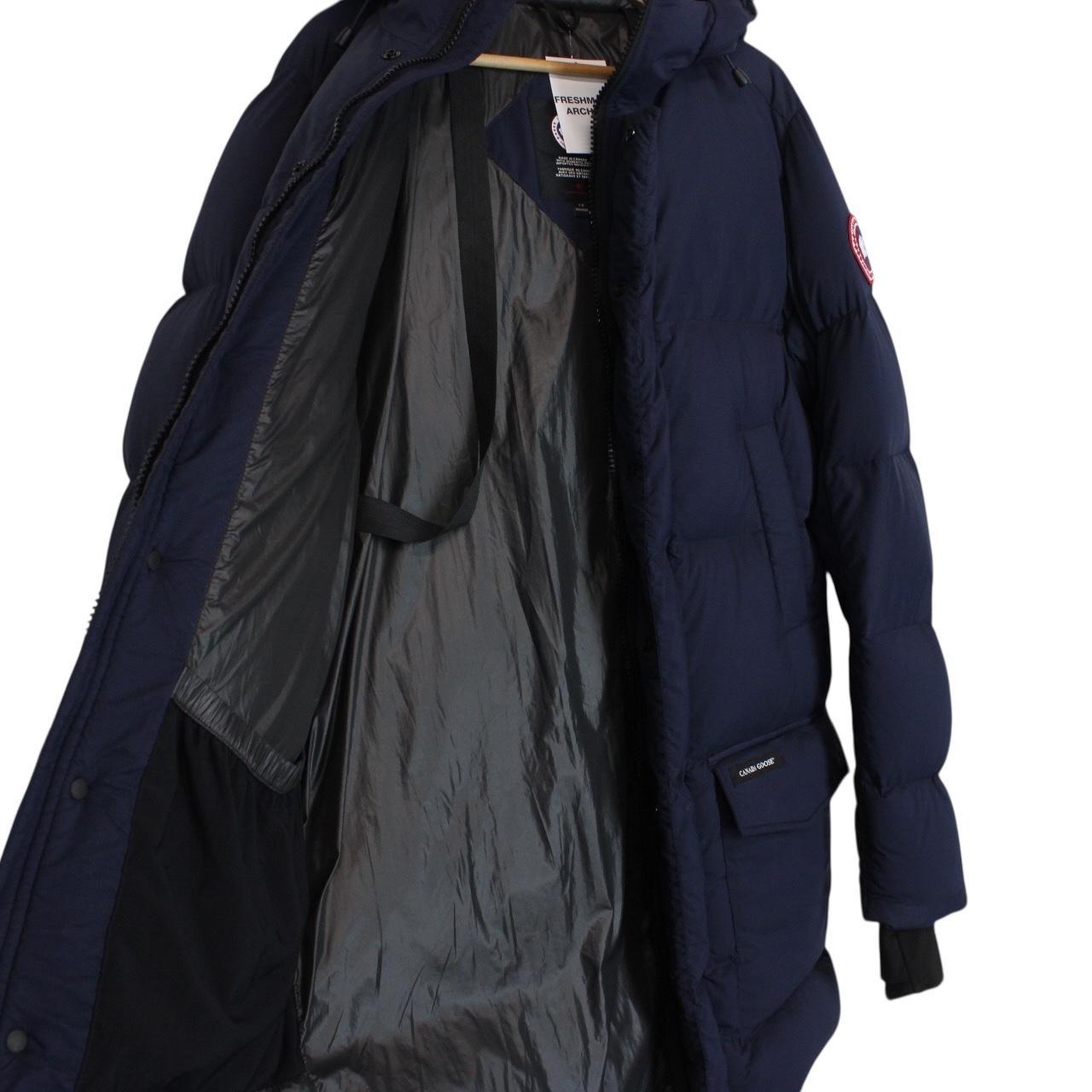 Canada Goose Navy Blue Full Zip Armstrong Parka Down Coat