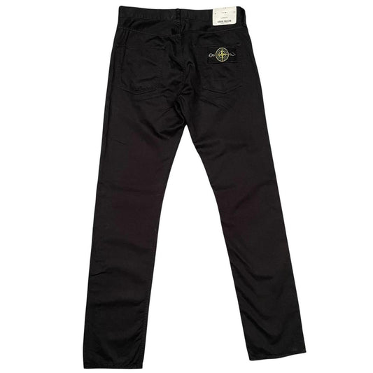 Stone Island SS 2013 Black RE-T Fit Cotton Trousers