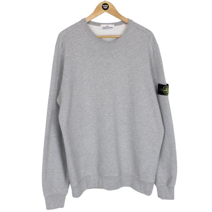 Stone Island AW 2019 Grey Cotton Sweatshirt Jumper