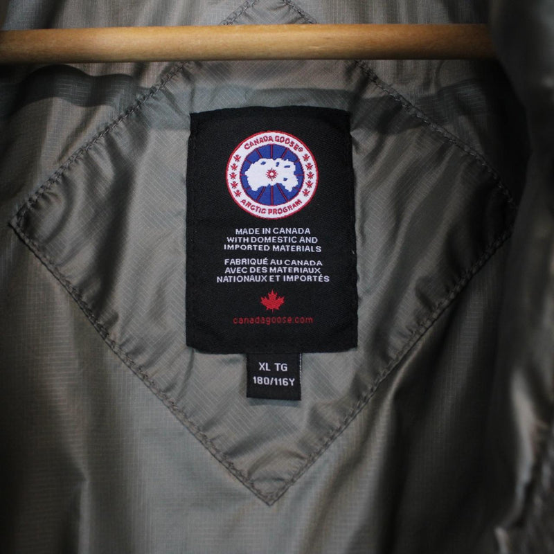 Canada Goose Crofton Green Nylon Down Gilet / Bodywarmer