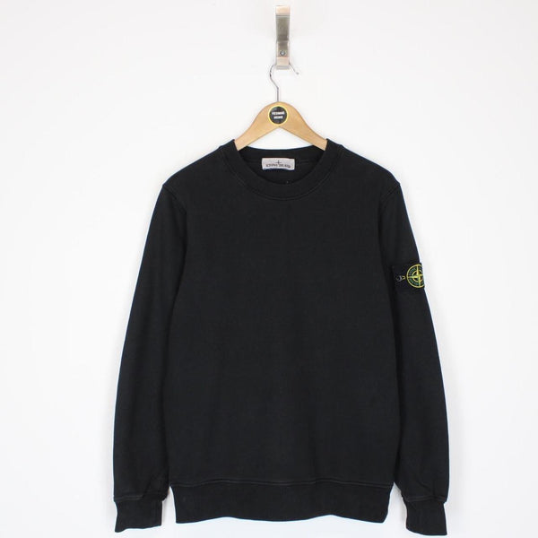 Stone Island AW 2022 Black Cotton Sweatshirt Jumper