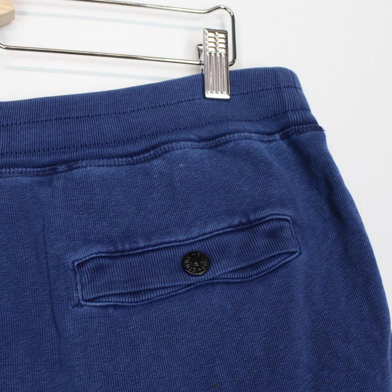 Stone Island SS 2016 Blue Cotton Jogger Shorts