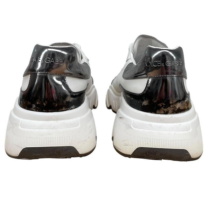 Dolce and Gabbana Daymaster White Leather Trainers
