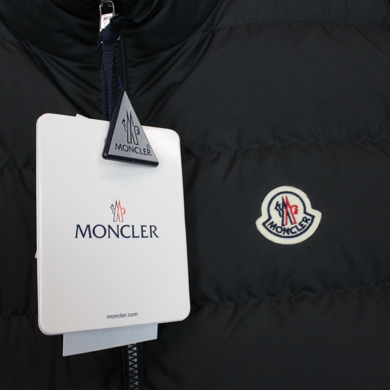 Moncler Contrin Black Down Gilet / Bodywarmer Jacket