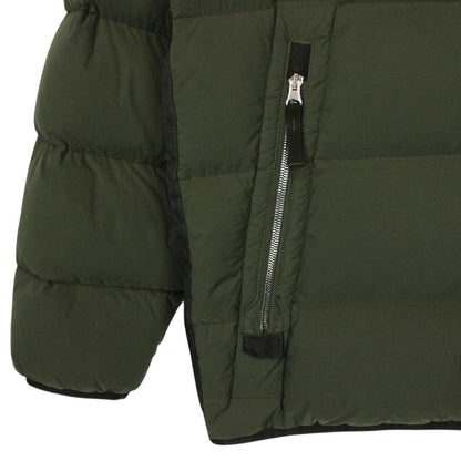 Stone Island AW 2023 Olive Green Seamless Tunnel Nylon Down-TC Jacket