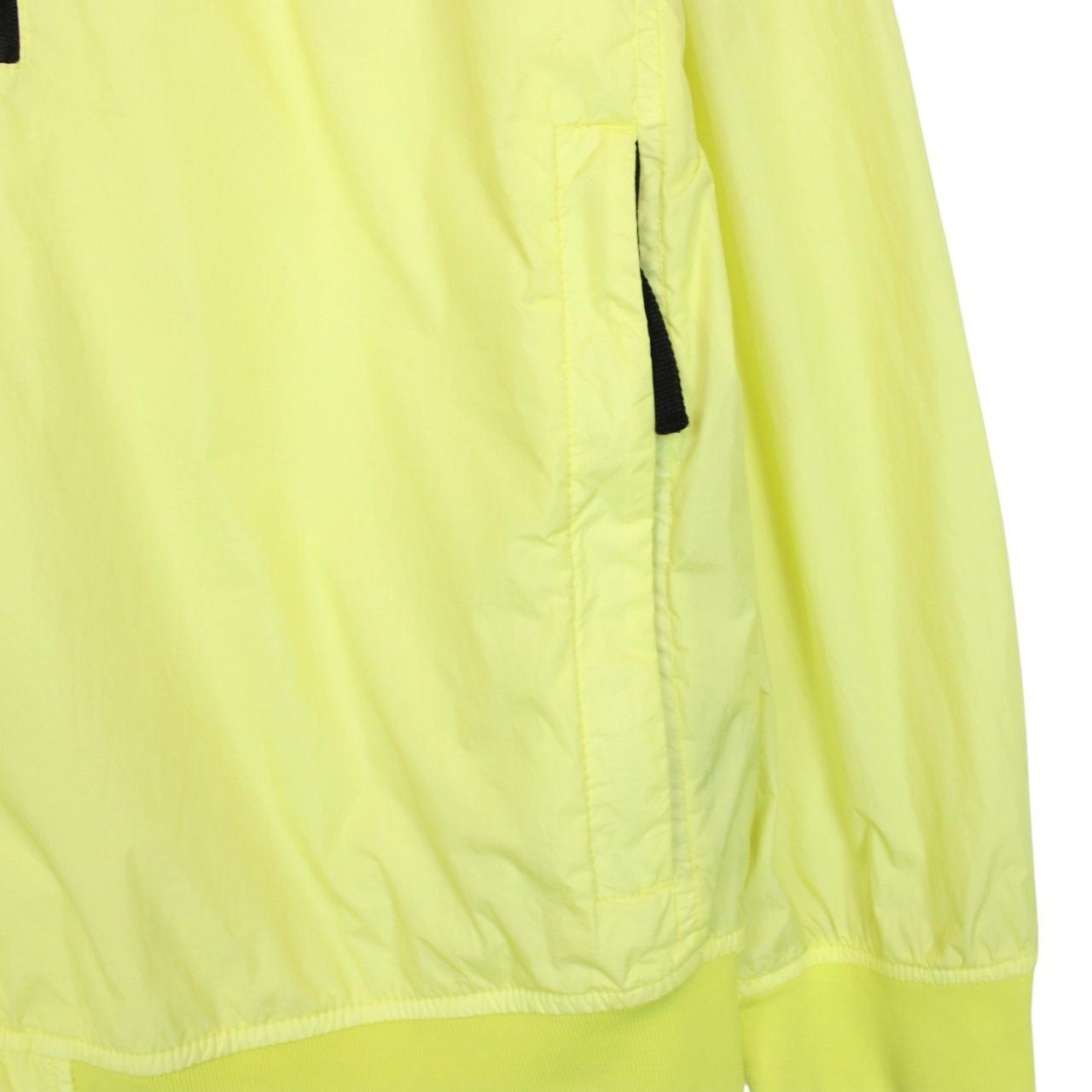 Stone Island SS 2024 Yellow Garment Dyed Crinke Reps R-NY Full Zip Jacket