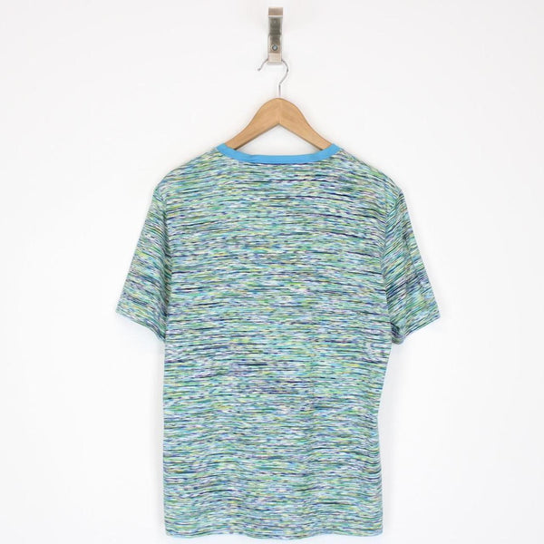 Missoni Multicoloured Striped Short Sleeve Cotton T-Shirt