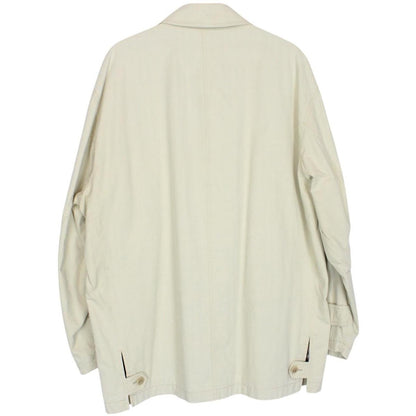 Vintage 90s Burberry Beige Nova Check Lined Coat