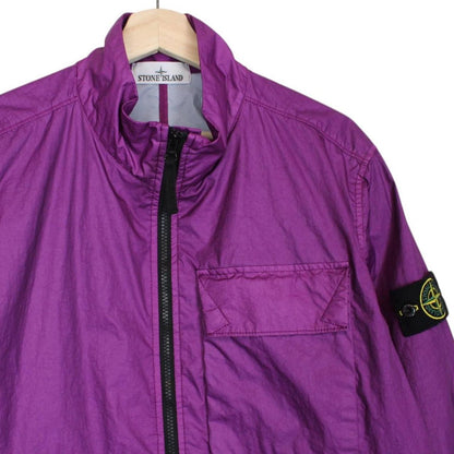 Stone Island SS 2023 Purple Membrana 3L TC Full Zip Jacket
