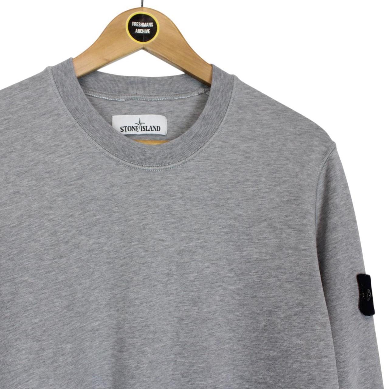 Stone Island SS 2020 Grey Cotton Sweatshirt Jumper