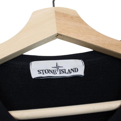 Stone Island AW 2019 Navy Blue Cotton Sweatshirt Jumper