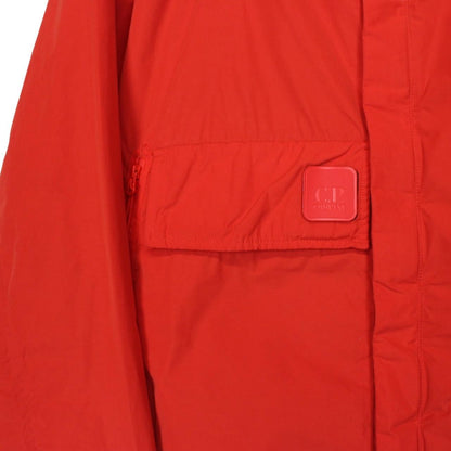 CP Company Red Metropolis Memri Full Zip Hooded Jacket