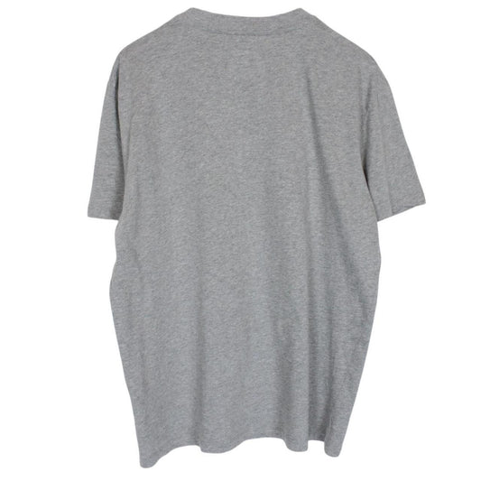 Valentino Grey Rockstud Cotton Short Sleeve T-Shirt