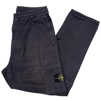 Stone Island AW 2020 Navy Blue Cargo Trousers