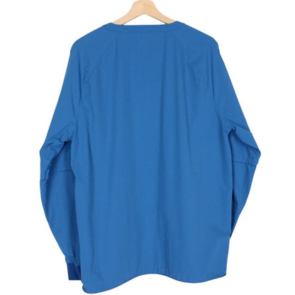 CP Company Blue Nylon Stretch Double Sweatshirt Jumper
