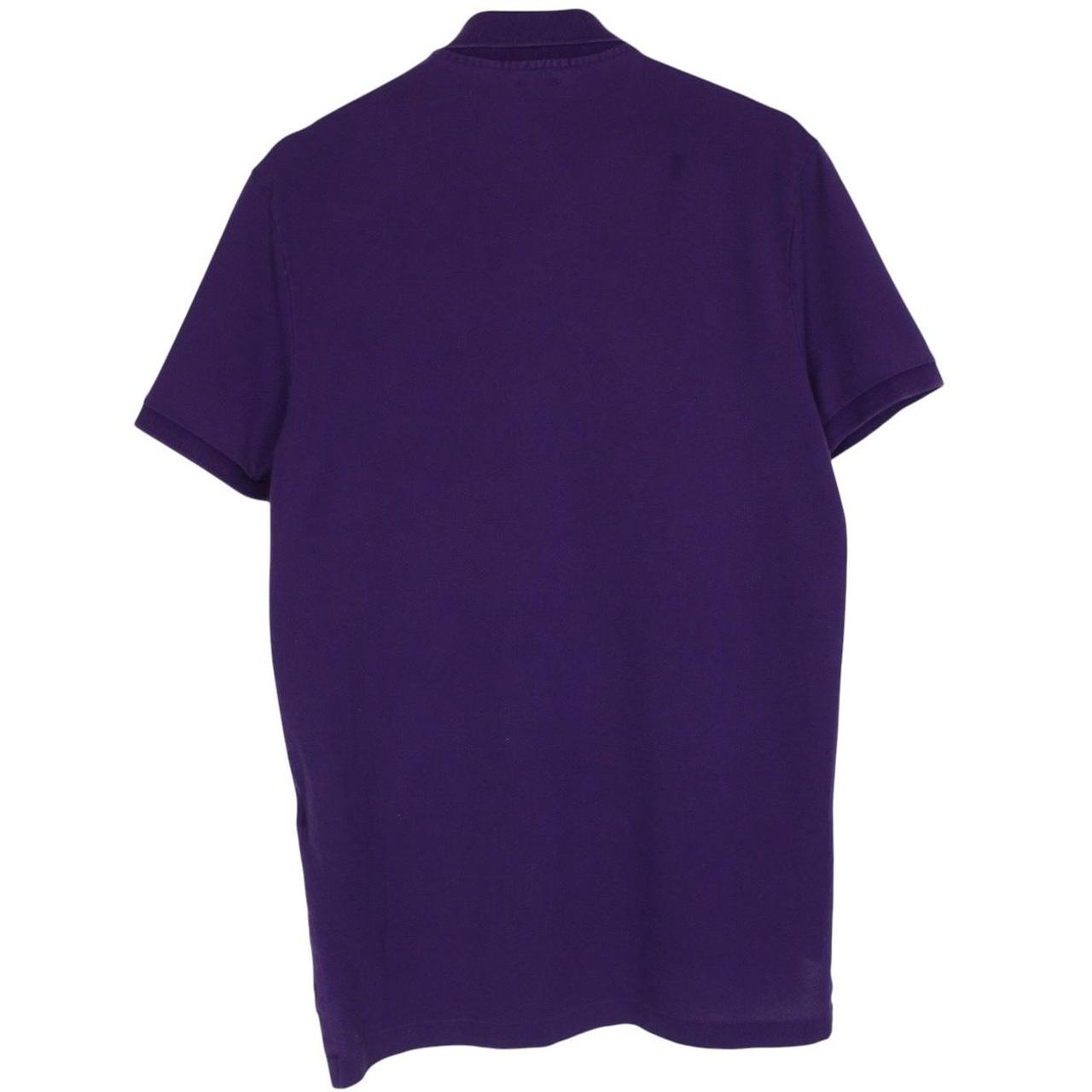 Polo Ralph Lauren Purple Short Sleeve Pima Cotton Polo Shirt
