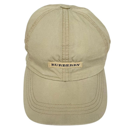 Vintage Burberry Golf Beige Nova Check Baseball Cap