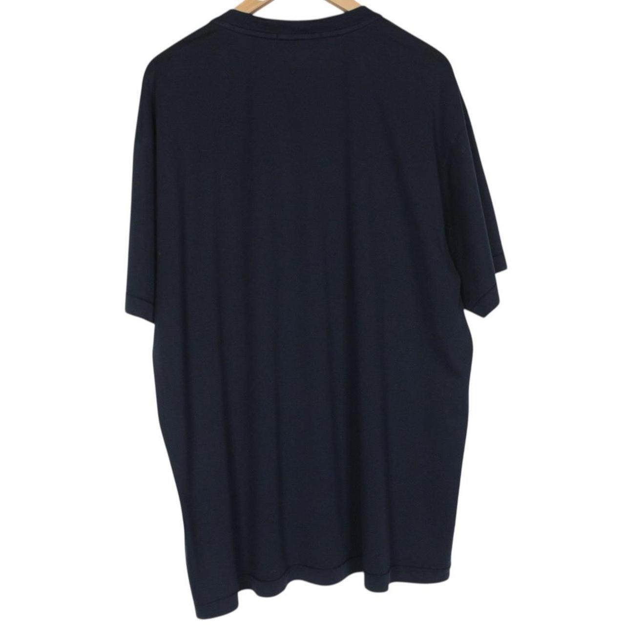 Stone Island Navy Blue Short Sleeve Compass T-Shirt