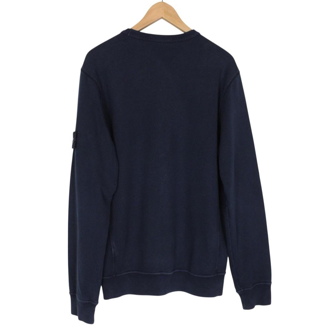Stone Island SS 2018 Navy Blue Cotton Sweatshirt Jumper