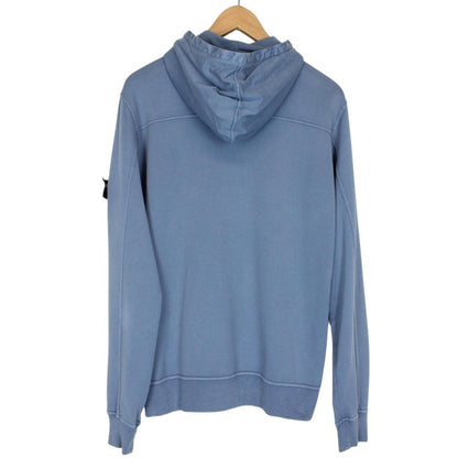 Stone Island SS 2013 Blue Cotton Full Zip Hoodie Jumper